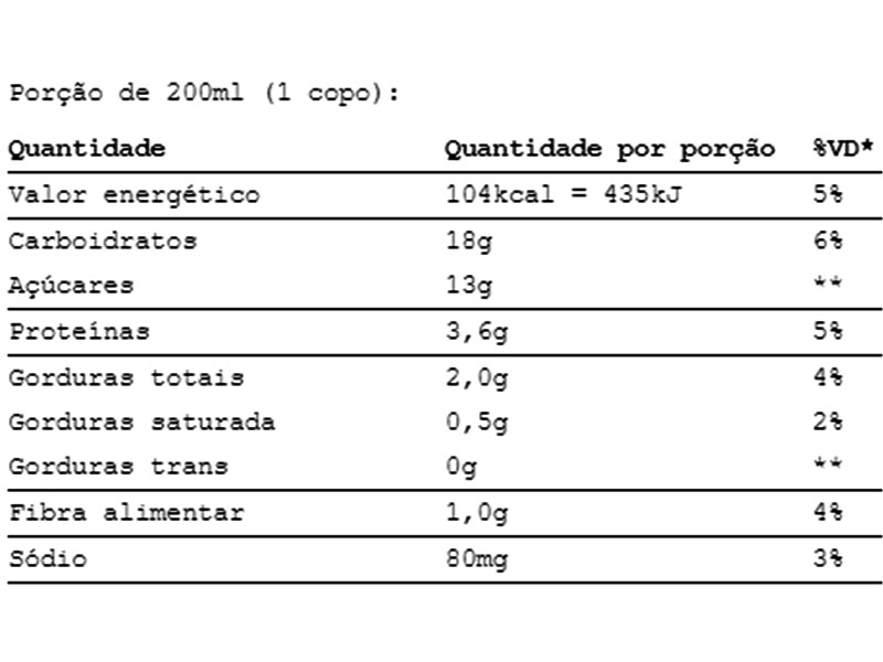 Bebida de Aveia Orgânica Cacau Nude L Mercadodatia