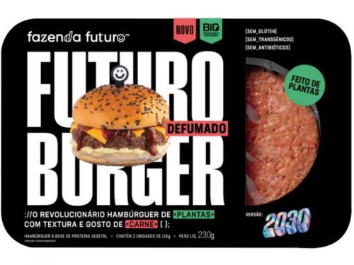 Hambúrguer defumado vegano 2030 230G FAZENDA FUTURO